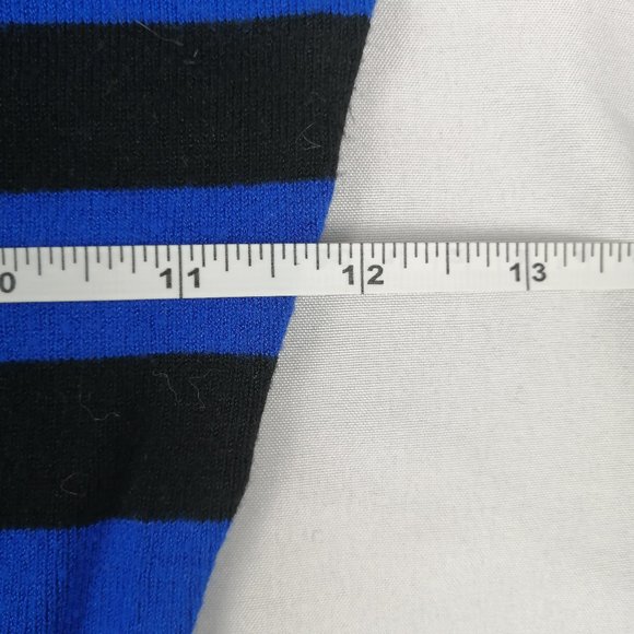 🌼3/20$ -- Comfortable and Stretch Striped Off-the-Shoulder Sweater - Picture 5 of 7